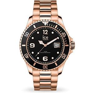 Ice-Watch - ICE Steel Rose-Gold - Rose-Gold Unisex horloge met metalen band - 016763 (Medium), Ip-rosé, Medium (40 mm)