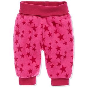 Schnizler Pumphose Fleece Sterne met Gebreide Bank, Roze (Pink 18), 92 Uniseks Baby, Roze 18