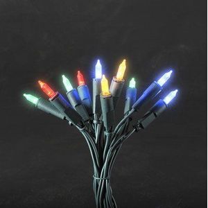 Konstsmide LED lichtketting 20 gekleurde diodes 230v groene kabel