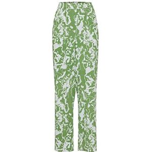 ICHI Ihregine Pa FL Pantalon de loisirs pour femme, 166127/Greenbriar, 38