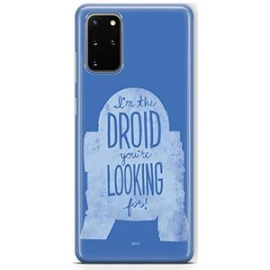 Originele en officieel gelicentieerde Star Wars Droids beschermhoes voor Samsung S20 Plus / S11 past perfect in de vorm van de smartphone, siliconen case