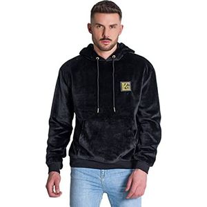 Gianni Kavanagh Noir ID Sherpa Hoodie Homme, noir, S