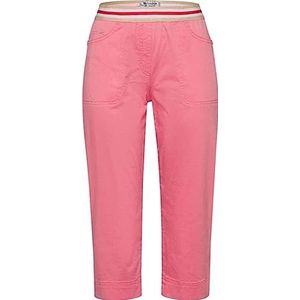 Raphaela by Brax Pamina Capri Super Light Cotton Capri Zomer Trend En End Stijl Vijf Zakken Capri Vrouw, Koraal