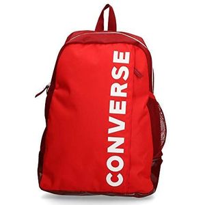 Converse Speed 2 Rugzak voor volwassenen, uniseks, 19 liter, Rojo, Rojo