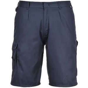 Portwest S790 High Performance Comfort Combat Werkshorts voor heren, marineblauw, L