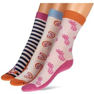Sigikid 3 sokken voor meisjes, meerkleurig/3