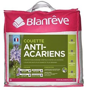 Blanrêve CTPHYVD022422 zeer warm anti-mijt dekbed, standaard polyester, wit, 240 cm x 220 cm,1