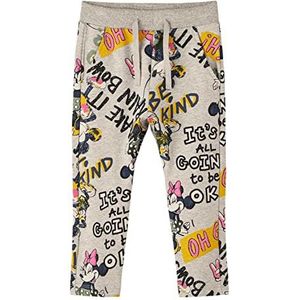 Name It Nmfsimi Minnie Swe Pant Bru Wdi compressiebroek voor meisjes, Peyote Melange