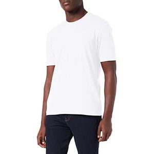 Fynch Hatton Basic T-shirt voor heren, wit (wit 802), S, wit (White 802)