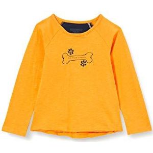 bellybutton Baby Jongens shirt met lange mouwen geel zonnebloem 74, zonnebloem geel