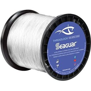 Seaguar Threadlock gevlochten vislijn, hoge zichtbaarheid, wit, 22,7 kg / 548,6 m