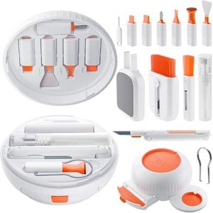 Yurblax 24-in-1 multifunctionele elektronische reinigingsset voor laptopscherm, laptoptoetsenbord, pc-telefoonreinigingsset, gadgets voor tablet, computer, poort