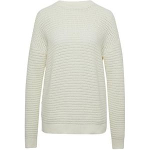 QS Pull unisexe avec motif ajouré, ecru, XS