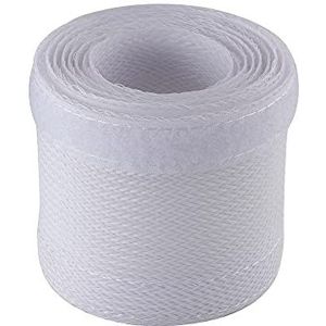 PureMounts Universele kabelslang van polyester met klittenbandsluiting Ø 85 mm 1,80 m wit PM-ZCCS-SOCKS-85W