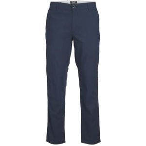 Jack & Jones Jpstollie Jjdave Linen Blend Pantalon pour homme, bleu marine, 28 W x 32 L, Blazer bleu marine., 28W / 32L