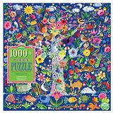 eeBoo - Puzzel - Tree of Life, 1000 stuks (EPZTTOL)