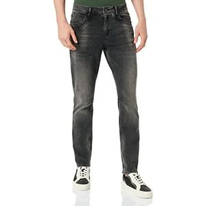 Street One MEN jeans, vintage, zwart, willekeurig gewassen, 29 W/30 l, Vintage zwart, willekeurig gewassen