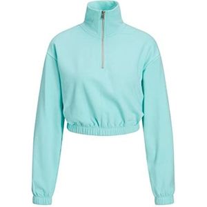 Jack & Jones Jjxx Jxalfa Reg Every Short Half Zip Trainingspak Dames Aruba Blue., XS, aruba blue