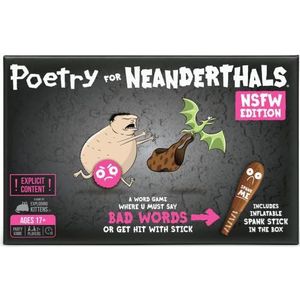 Poetry for Neanderthals NSFW Edition van Exploding Kittens - Kaartspellen voor volwassenen en tieners - Fun Party Games PFN-NSFW-6 meerkleurig