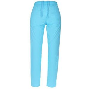 Misemiya - Uniseks broek, elastisch, uniform voor werk, kliniek, hotel, reiniging voor gezondheid, ref. 8314, Lichtblauw