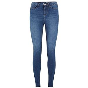 Noisy May NOS DE Skinny jeans voor dames, Blauw (Medium Blauw Denim Medium Blauw Denim)