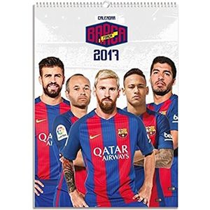 North Star Real Madrid Kalender 2017, papier, meerkleurig, 420 x 297 x 0,5 cm