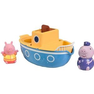 Bizak Tomy Toomies Badboot, grootvader, badspeelgoed, vloot van waarheid, met molen en gieter, bevat 2 figuren; aanbevolen vanaf 18 maanden