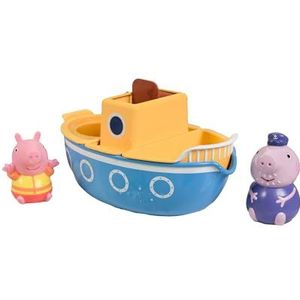 Toomies Tomy Opa Pig Badboot Badspeelgoed Waarheid Vloot met molen en gieter, inclusief 2 minifiguren; aanbevolen vanaf 18 maanden, Bizak