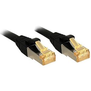 LINDY Netwerkkabel Cat.7 S/FTP, koper, LSOH, 600 MHz, zwart, 0,3 m
