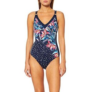 Schiesser Maillot de bain Mix & Match Badeanzug Femme, Multicolore (Multicolor 1 904), 80C (Taille Fabricant : 036C), Multicolore (Multicolor 1 904), 95C