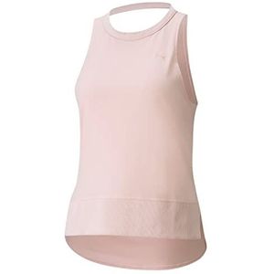 PUMA Studio Sleevless tanktop voor dames, open rug, Lotus