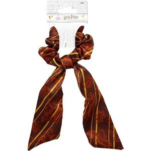 Harry Potter - Satijnen haardoek - sjaal + scrunchie - haarelastiek - Maison GRYFFONDOR - Officieel product