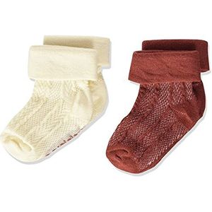 Noppies Baby G Socks Sandy babysokken voor meisjes, henna, P635, 6-12 maanden, Henna - P635