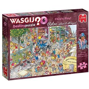 Wasgij Retro Destiny 6 Kinderspel Puzzel (1000 stukjes)