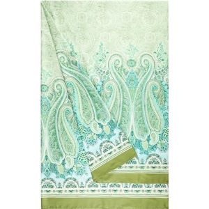 Bassetti Mergellina 9328420 sjaal 100% katoen kleur groen V1 Afmetingen: 270 x 270 cm