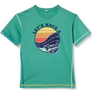 United Colors of Benetton T-shirt pour enfants, Vert 22 l, 170