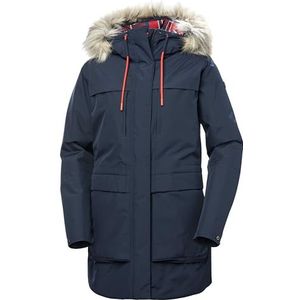 Helly Hansen W Coastal Parka Parka Dames Parka, Marineblauw 597.