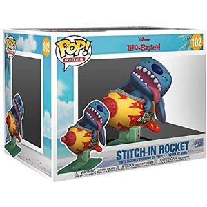 Vinyl figuurtje Pop Lilo & Stitch: Stitch op zijn raket