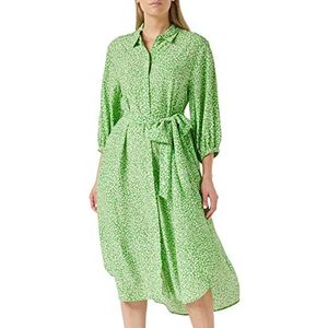 French Connection Robe Chemise Drapée Cadie Delph décontractée Femme, Vert Poise, XS