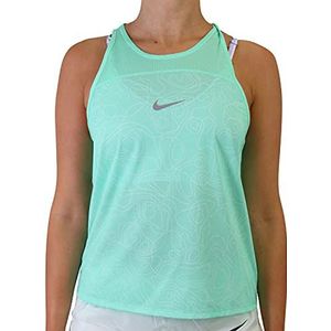 Nike Run Dvn Miler T-shirt voor heren, groen glanzend / zilver reflecterend