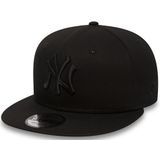 New Era - Seattle Seahawks - 9fifty Snapback Cap - Black On Black/White Flag - Zwart