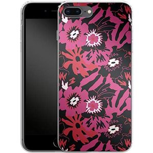 caseable Apple iPhone 7 Plus / 8 Plus hoes silicone beschermhoes schokabsorberend krasbestendig kleurrijk design bloemen bloemen bloemen