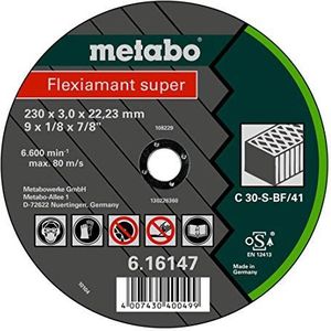 Metabo Flexiamant 616303000 steen, 230 x 3,0 x 22,2, 1 V