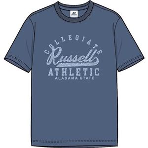 RUSSELL ATHLETIC T-shirt à col rond CRA-s/S pour homme, Fjord côtier, 3XL