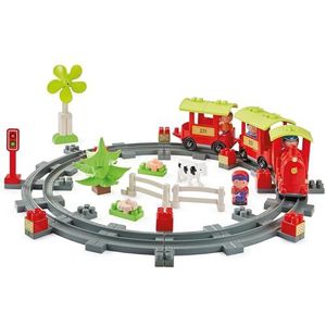 Ecoiffier Speelgoed 2982 – landtrein – Abrick – bouwspellen voor kinderen – 12-36 maanden – gemaakt in Frankrijk