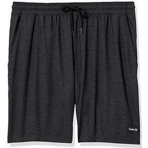 Hurley M Dri Marwick Volley Casual Shorts voor heren, 45,7 cm, Zwart Chinees