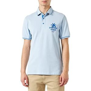 s.Oliver Polo à manches courtes pour homme, bleu, M