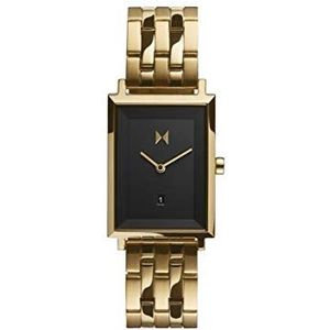 MVMT Analoog kwartshorloge voor dames met goudkleurige roestvrijstalen armband - D-MF03-GGR, armband