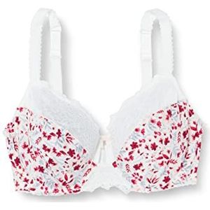 Sans Complexe julia dames bh, floral ivoor