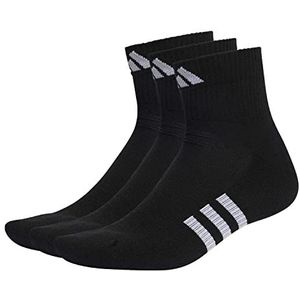 Adidas Performance Cushioned Mid-Cut uniseks sokken, 3 paar